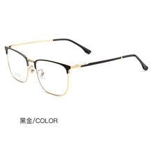 Load image into Gallery viewer, Business Square Glasses Frame Ultra Light Pure Titanium Eyeglasses Frame Men&#39;s Large Frame Myopia Mirror Progressive