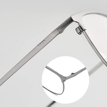 Load image into Gallery viewer, Business Square Glasses Frame Ultra Light Pure Titanium Eyeglasses Frame Men&#39;s Large Frame Myopia Mirror Progressive