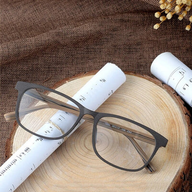 CHFEKUMEET Men's Wood Optical Eyeglasses Glasses Frame Oculos de grau Eyewear Prescription Eyewear Optical Glasses Frames Oculos