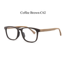Load image into Gallery viewer, CHFEKUMEET Men&#39;s Wood Optical Eyeglasses Glasses Frame Oculos de grau Eyewear Prescription Eyewear Optical Glasses Frames Oculos