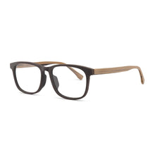Load image into Gallery viewer, CHFEKUMEET Men&#39;s Wood Optical Eyeglasses Glasses Frame Oculos de grau Eyewear Prescription Eyewear Optical Glasses Frames Oculos