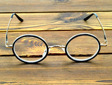 Carica l&#39;immagine nel visualizzatore di Gallery, = CLARA VIDA = classic Retro round Reading glasses high-quality alloy black luxury frame with case  +1 +1.5 +2 +2.5 +3 +3.5 +4