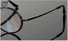 Carica l&#39;immagine nel visualizzatore di Gallery, = CLARA VIDA = classic Retro round Reading glasses high-quality alloy black luxury frame with case  +1 +1.5 +2 +2.5 +3 +3.5 +4