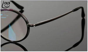 = CLARA VIDA = classic Retro round Reading glasses high-quality alloy black luxury frame with case  +1 +1.5 +2 +2.5 +3 +3.5 +4