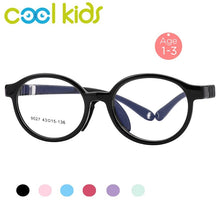 Load image into Gallery viewer, COOL KIDS Kid Glasses age1-3 Flexible Eyewear Spectacle Frame For Girls and boys TR90 Children Eyeglasses Optical Frame Colorful