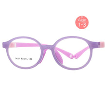 Load image into Gallery viewer, COOL KIDS Kid Glasses age1-3 Flexible Eyewear Spectacle Frame For Girls and boys TR90 Children Eyeglasses Optical Frame Colorful