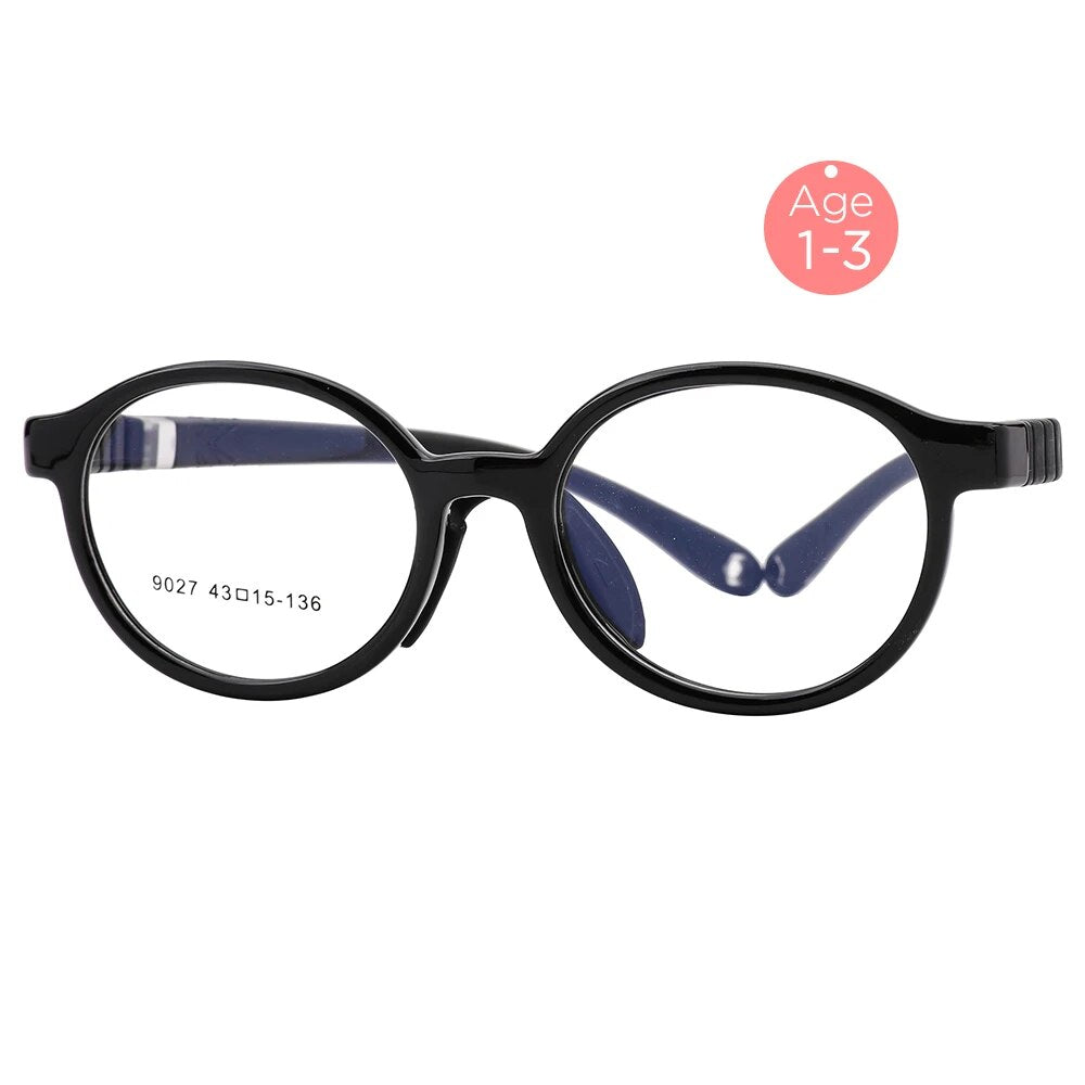 COOL KIDS Kid Glasses age1-3 Flexible Eyewear Spectacle Frame For Girls and boys TR90 Children Eyeglasses Optical Frame Colorful