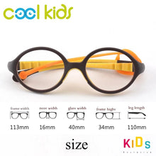Load image into Gallery viewer, COOL KIDS TR90 Children Glasses Light Material Kids Optical Glasses Frame Flexible Eyeglasses Frame Safety Boys Girls Eyewear