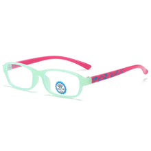 Load image into Gallery viewer, Candy Colors Kids Anti Blue Light Glasses Boys Girls Optical Frame Clear Anti-UV Blocking Flat Mirror Computer Eyeglasses