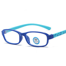 Load image into Gallery viewer, Candy Colors Kids Anti Blue Light Glasses Boys Girls Optical Frame Clear Anti-UV Blocking Flat Mirror Computer Eyeglasses