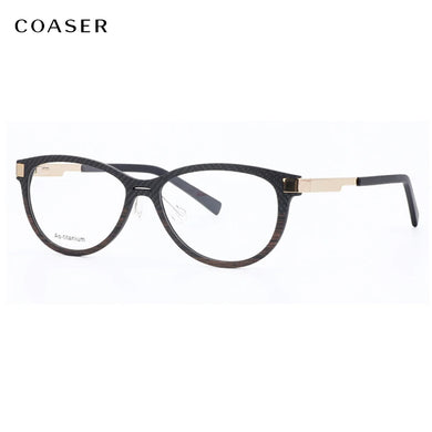 Carbon Fibre Glasses Frame Men Eyeglasses Great Round Cat Women Vintage Acetate Optical Prescription Fullrim Light Eyewear