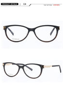 Load image into Gallery viewer, Carbon Fibre Glasses Frame Men Eyeglasses Great Round Cat Women Vintage Acetate Optical Prescription Fullrim Light Eyewear