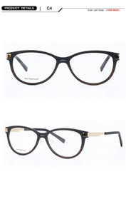 Carbon Fibre Glasses Frame Men Eyeglasses Great Round Cat Women Vintage Acetate Optical Prescription Fullrim Light Eyewear