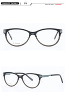 Load image into Gallery viewer, Carbon Fibre Glasses Frame Men Eyeglasses Great Round Cat Women Vintage Acetate Optical Prescription Fullrim Light Eyewear