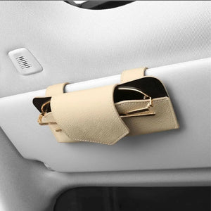 Card Ticket Holder Car Sunglasses Case Car Accessories Car Glasses Holder Universal Sunglasses Clip for Car Interior Dec