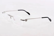 Load image into Gallery viewer, Carti Brand Designer Titanium Ultralight Glasses Frame Women Men Rimless Optical Eyewear Reading Prescription Eyeglasses CT0259