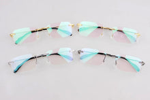 Load image into Gallery viewer, Carti Brand Designer Titanium Ultralight Glasses Frame Women Men Rimless Optical Eyewear Reading Prescription Eyeglasses CT0259