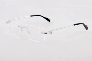 Carti Brand Designer Titanium Ultralight Glasses Frame Women Men Rimless Optical Eyewear Reading Prescription Eyeglasses CT0259
