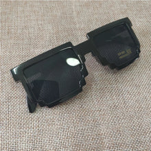 Load image into Gallery viewer, Cartoon Vintage Glasses 8 bit Pixel Novelty Mosaic Cospla Goggles My World Glasses  Children Sunglasses Baby Boys Gift