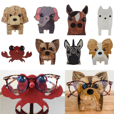 Carve Display Rack Animal Creative Sunglasses Wooden Stand Glasses Display Animal Glasses Rack Eyeglasses Show Stand