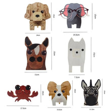 Load image into Gallery viewer, Carve Display Rack Animal Creative Sunglasses Wooden Stand Glasses Display Animal Glasses Rack Eyeglasses Show Stand