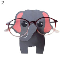 Load image into Gallery viewer, Carve Display Rack Animal Creative Sunglasses Wooden Stand Glasses Display Animal Glasses Rack Eyeglasses Show Stand