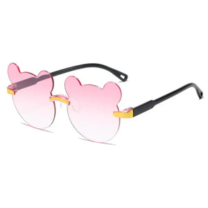 Cat Ears Sunglasses For Kids Girls Boy Outdoor Sun Protection Children Cute Animal Cartoon Sunglasses Protection Glasses