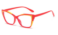 Load image into Gallery viewer, Cat Eye Anti Blue Light Glasses For Women New Retro Optical Computer Eyeglasses Oversized Ladies Eyewear New