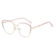 Load image into Gallery viewer, Cat Eye Anti-blue Light Glasses Men Women Metal Eyeglass Frame Optical Computer Glasses Anti Blu Ray TR90 Glasses
