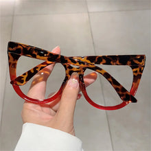 Load image into Gallery viewer, Cat Eye Sunglasses Large Frame Glasses Anti Blue Light Eyewear Reading Glasses Colorful Sunglasses