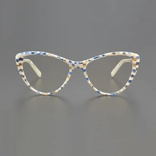 Load image into Gallery viewer, Cat-eye glasses Top Designer Women&#39;s Eyeglasses frame  Color acetate optical eyeglasses frame prescription eyeglasses