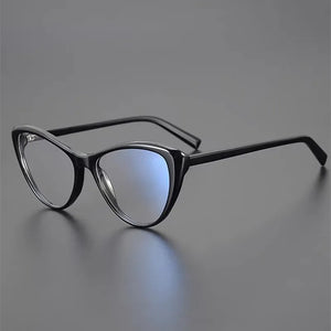 Cat-eye glasses Top Designer Women's Eyeglasses frame  Color acetate optical eyeglasses frame prescription eyeglasses