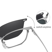 Load image into Gallery viewer, Ceofy Men Glasses Frame Magnetic Polarized Sunglasses Myopia Prescription Glasses Frame For Men Women