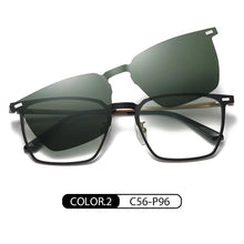 Load image into Gallery viewer, Ceofy Men Glasses Frame Magnetic Polarized Sunglasses Myopia Prescription Glasses Frame For Men Women