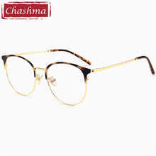 Load image into Gallery viewer, Chashma Brand Quality Eye Frames Retro Big Circle Eyeglasses Female Male Prescription Glasses Full Rimmed Round Glasses