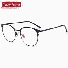 Load image into Gallery viewer, Chashma Brand Quality Eye Frames Retro Big Circle Eyeglasses Female Male Prescription Glasses Full Rimmed Round Glasses