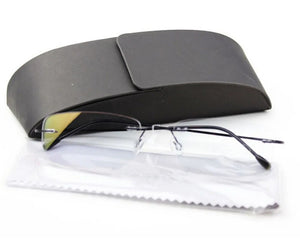 Chashma Brand Titanium Optical Glasses Women and Men Fashion Rimless Ultra Light 2 G Only Optical Glasses Frame