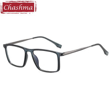 Load image into Gallery viewer, Chashma Eyeglasses Men Prescription Glasses TR 90 Spring Hinge Ultra Light Anti Blue Ray Glass for Progressive Lenses Gafas