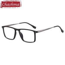 Load image into Gallery viewer, Chashma Eyeglasses Men Prescription Glasses TR 90 Spring Hinge Ultra Light Anti Blue Ray Glass for Progressive Lenses Gafas