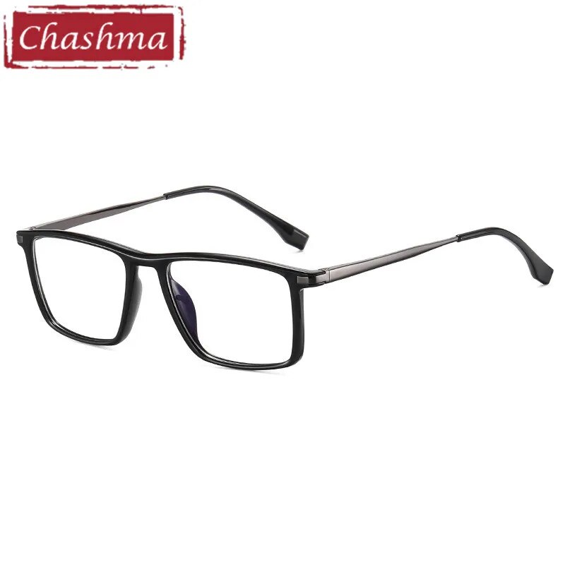 Chashma Eyeglasses Men Prescription Glasses TR 90 Spring Hinge Ultra Light Anti Blue Ray Glass for Progressive Lenses Gafas