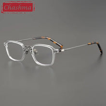 Carica l&#39;immagine nel visualizzatore di Gallery, Chashma Men Prescription Glasses Acetate Male Optical Eyewear  Spectacles Frames Top Quality  Eyeglass for Women