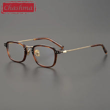Carica l&#39;immagine nel visualizzatore di Gallery, Chashma Men Prescription Glasses Acetate Male Optical Eyewear  Spectacles Frames Top Quality  Eyeglass for Women