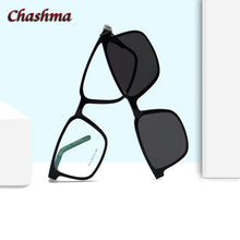 Load image into Gallery viewer, Chashma Men Sport Glasses Frame Polarized Lenses Clip Magnet Eyewear for RX Crystal Teens Sunglasses for Driving Male