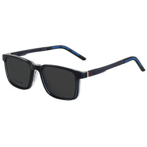 Chashma Men Sport Glasses Frame Polarized Lenses Clip Magnet Eyewear for RX Crystal Teens Sunglasses for Driving Male