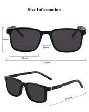 Load image into Gallery viewer, Chashma Men Sport Glasses Frame Polarized Lenses Clip Magnet Eyewear for RX Crystal Teens Sunglasses for Driving Male