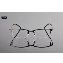 Load image into Gallery viewer, Chashma Titanium Ultra Light Weight Eyeglass Frames Optical Spectacle Glasses for Men Half Rim Eyeglasses