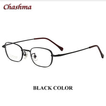 Load image into Gallery viewer, Chashma Ultra Light Titanium Retro Frame Women Prescription Glasses Men High Degree Optical Eyewear Spectacles Super Quality