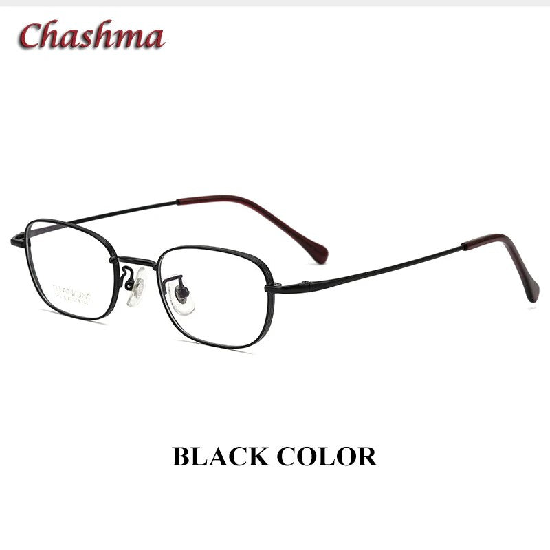 Chashma Ultra Light Titanium Retro Frame Women Prescription Glasses Men High Degree Optical Eyewear Spectacles Super Quality