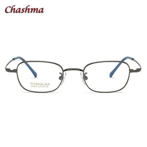 Chashma Ultra Light Titanium Retro Frame Women Prescription Glasses Men High Degree Optical Eyewear Spectacles Super Quality