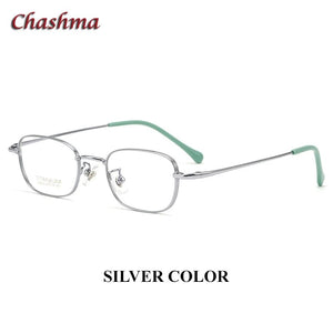 Chashma Ultra Light Titanium Retro Frame Women Prescription Glasses Men High Degree Optical Eyewear Spectacles Super Quality